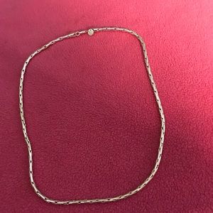 .925 Interlocking SS Necklace